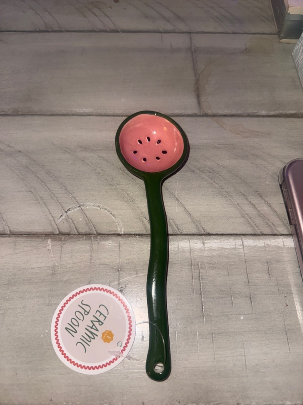Watermelon Fruit Ceramic Spoon (Discontinued Target)